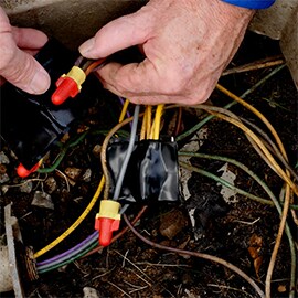 Still image from 3M™ Scotch® Vinyl Mastic 2200 Pad: Moisture Sealing, Padding & Shaping video.