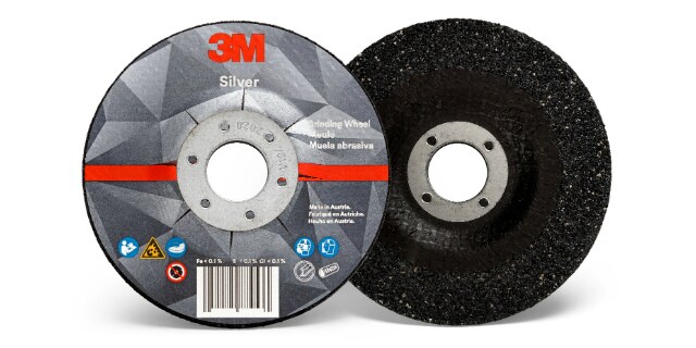 3M&trade; Silver Abrasive Wheels