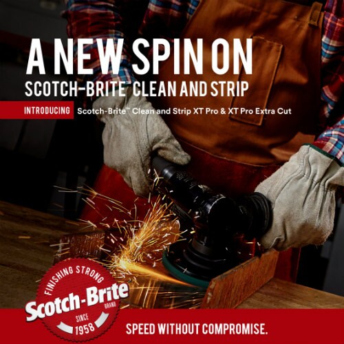 Scotch-Brite Clean and Strip XT Pro and Extra Cut Brochure