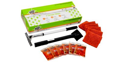 scotch-brite quick clean griddle system tools

