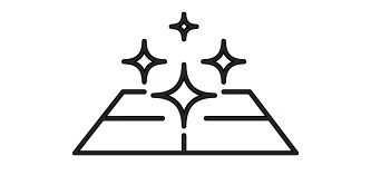 An icon depicting clean and polished floors
