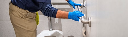 Commercial facility disinfecting solutions
