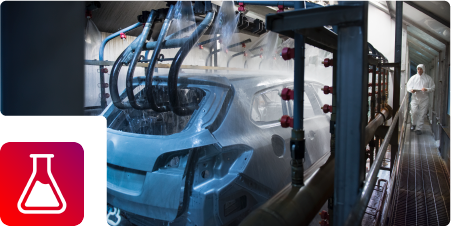 Heavy cleaning cycle in automotive plant/ automotive line
