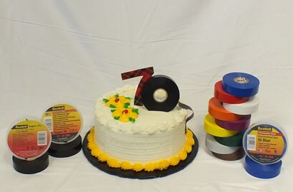 Vinyl Electrical Tape Anniversary
