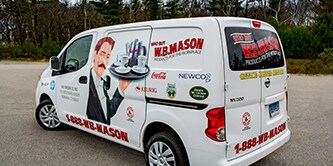 spot graphics and decals for brand recognition
