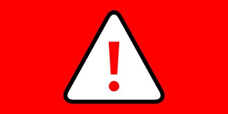 warning icon for reactive maintenance
