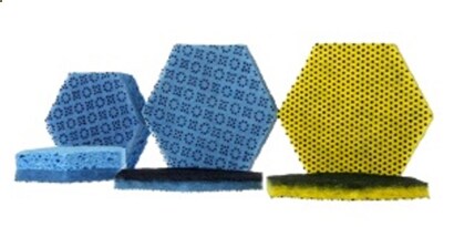 3M hex series sponges
