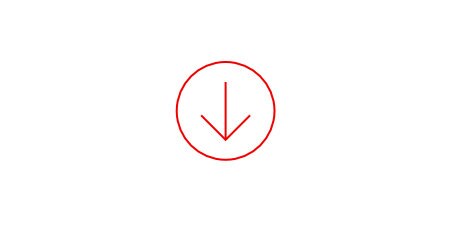 icon of down arrow
