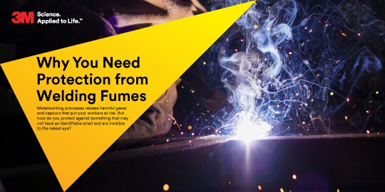 Welding process that produces hazardous fumes
